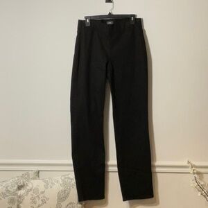 NYDJ Black Dress Jeans Straight-Leg Classic